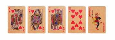 Logo trade promotional giveaway photo of: Recycled paper playing cards